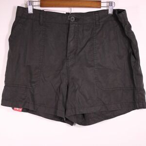 Sanctuary Shorts Womens Sz XL, Fits 35x3.5 Black Social Standard Cool Tencel NEW